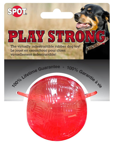 PLAY STRONG RUBBER BALL 2.5″
