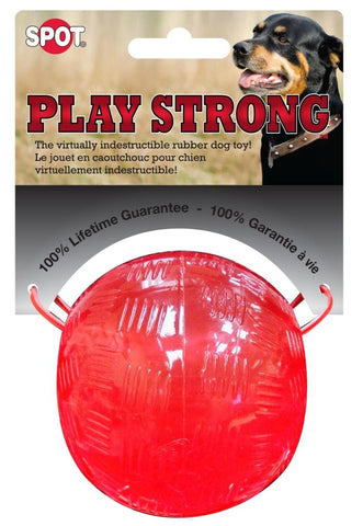 PLAY STRONG RUBBER BALL 3.25″