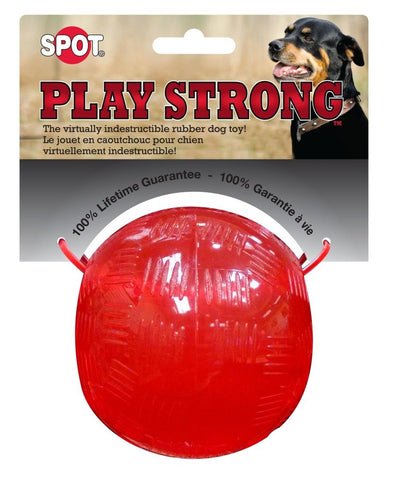 PLAY STRONG RUBBER BALL 3.75″