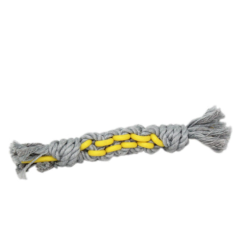 BeoneBreed Rubber and fabric fun rope toy for Dogs.