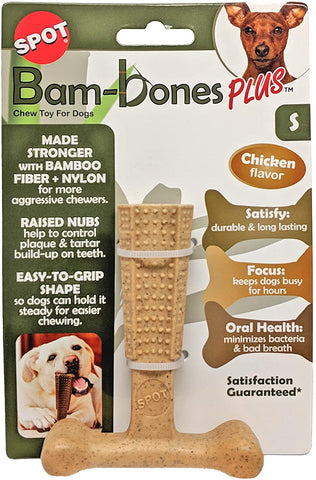 Bambone Plus Chew Toy for Dogs Chicken 4". SML
