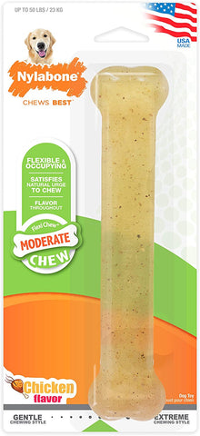 Nylabone Classic Power Chew Chicken Flavored Durable Dog Chew