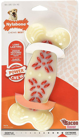 Nylabone Bacon Flavored Bone. 50+ Lbs